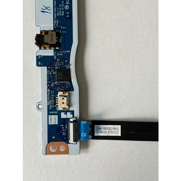 Lenovo ideapad S145 AUDİO SES CARD READER BOARD SES KART FV440/FS441/FS540 NS-C121