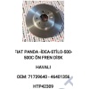 ÖN FREN DISK AYNASI SOĞUTMALI  TAKIM257MM FIAT PANDA -IDEA-STILO-500-500C - HTP42309