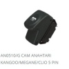 CAM KALDIRMA ANAHTARI GRI  5 PIN RENAULT KANGOO-MEGANE I-CLIO - DD-AN-0510-G