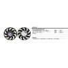 FAN MOTORU 12V.VW.TRANSPORTER T4 94--2001 2.4 - RFM2035