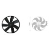 FAN MOTORU VW POLO CLASSIC-INCA-CADDY II 1 6I BENZIN - RFM2032