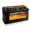 AKU 12V 100 AH LB5 353×175×175 TAM KAPALI - KRAFTVOLL 18010017