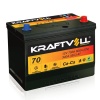 AKU 12V 70 AH N50 260×173×225 TAM KAPALI ASYA - KRAFTVOLL 18010010