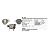 ALTERNATÖR 12V 110A VW CADDY III 1.9TDI 03-- GOLF I POLO 1.4 FSI 01-05 SKODA OCTAVIA 00-03 BOSCH TIP - 019.009.ALT278