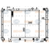 MOTOR RADYATOR C2 C3 I II III C3 PLURIEL P207 P1007 TU3A - ET3J4 - TU5JP4 1.4 - 1.4 16V - 1.6 16V 380×402×24 mm - BEHR 8MK376718-621