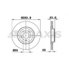 ON FREN DISK AYNASI DOBLO III-EGEA 1.3-1.6-2.0 10--ALFA ROMEO 147-156 5 BIJON-284MM - BRAXIS AE0078