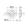 ARKA FREN DISKI AYNASI DUZ MITSUBISHI CARISMA 1995-2006 VOLVO - S40 95-- V40 95-- DUZ 260MM - BRAXIS AE0208