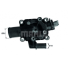 TERMOSTAT  89°  BERLINGO 1.6 16V 04-08=--C2-C3-C4 1.4-1.6 16V 04=--P207-P307 1.6 16V-PARTNER 1.6 0 - MAHLE TI21089