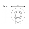 FREN DISKI ARKA TRANSIT V347 06-14 ARKADAN CEKER+ABSLI DUZ 280mm - BOSCH 0986479R92