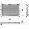 MOTOR RADYATORU TEMPRA KLIMALI 1.6 - 2.0 2 SIRA CU+PL - KALE 0115172PA