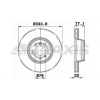 FREN DISKI ON BMW E38 99-01 Z8 E52 00-03 - BRAXIS AD1066