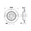 FREN DISKI ARKA HAVALANDIRMALI S-CLASS W220 98-05 - BRAXIS AE0667