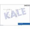 KALORIFER RADYATÖRÜ BRAZING FORD TRANSIT  1.6-2.0-2.5D 85-92 - KL346530