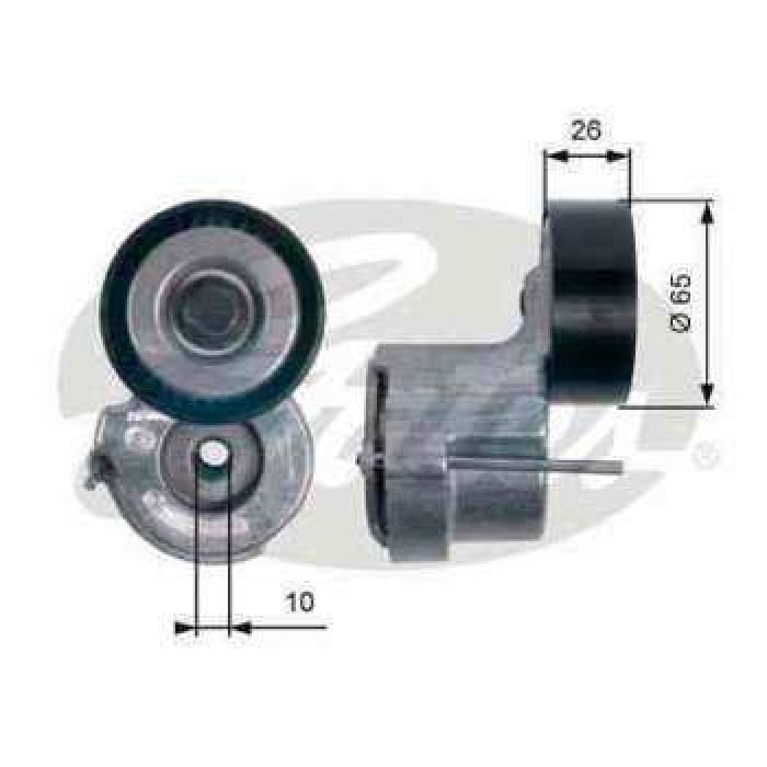 ALTERNATOR GERGI RULMANI ASTRA J 1.9CDTI 04=- VECTRA C 1.9CDTI 03=-ZAFIRA 1.9CDTI 05=- - GATES T39174