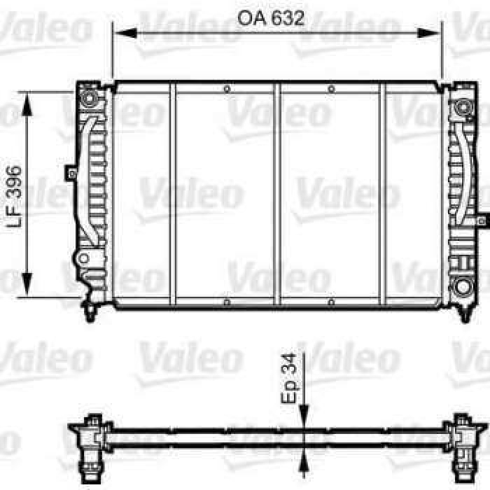 MOTOR SU RADYATORU PASSAT 97-05 SUPERB I 01-08 A4 96-01 A6 97-05 - VALEO 731756