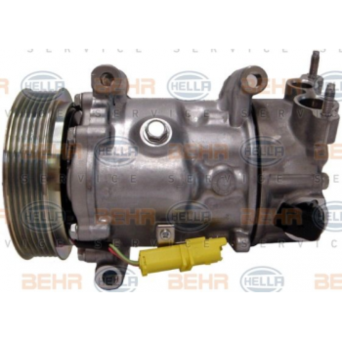 KLIMA KOMPRESORU BERLINGO C3 C4 I PEUGEOT 207 307 308 508 1.4HDI 1.6H - BEHR 8FK351340-581