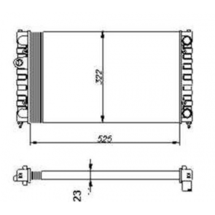 MOTOR RADYATORU CORDOBA IBIZA 1.8I - 1.9TD CADDY 1.6 - 1.8 POLO CLASSIC 1.6 95-98 - BEHR 8MK376713724