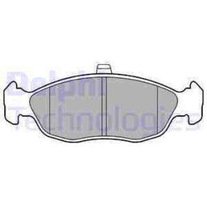 ON FREN BALATASI XSARA 1.6-1.8-1.9-SAXO 1.6I.1.6I 16V-P106 1.4i-1.6i-1.5D-1.6 XSI-P306  GDB1278  - DELPHI LP1597