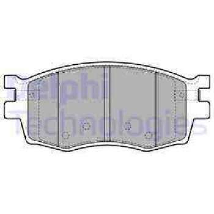 ON FREN BALATASI HYUNDAI ACCENT ERA 2006-2012 KIA RIO 2006-2012 I20 2008-- - DELPHI LP1951