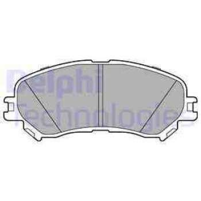 ON FREN BALATASI RENAULT MEGANE IV 15- SCENIC IV 15- TALISMAN 15- G142 MM Y58.5MM K18.6 MM - DELPHI LP3275