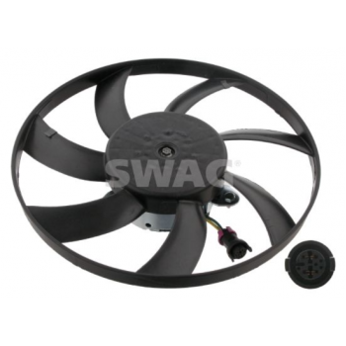 FAN MOTORU 120W 302MM CORDOBA IBIZA II IBIZA III INCA CADDY II POLO - CLASSIC - SWAG 30932156