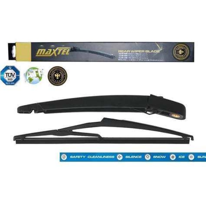 ARKA SILECEK KOLU VE SUPURGESI NISSAN QASHQAI 2008 2013 JUKE F15 05.2014- 305MM - MAXTEL 12617212