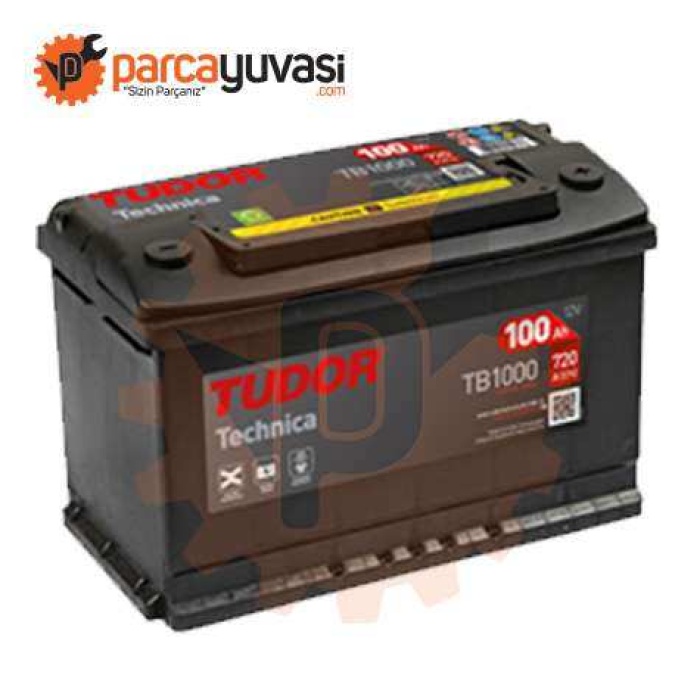 AKU 12V 100 AH LH4 315×175×205 YÜKSEK - TUDOR TB1000