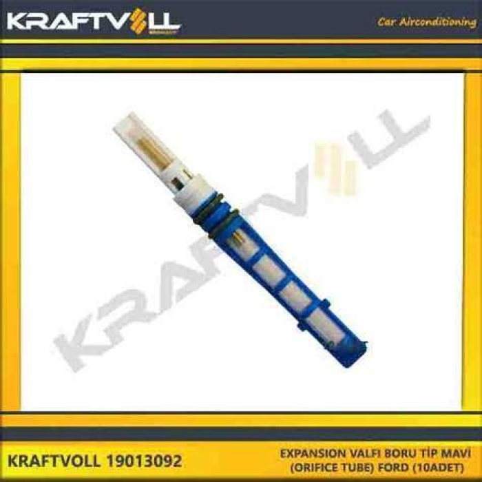 EXPANSION VALFI BORU TIP MAVI ORIFICE TUBE FORD 10ADET - KRAFTVOLL 19013092