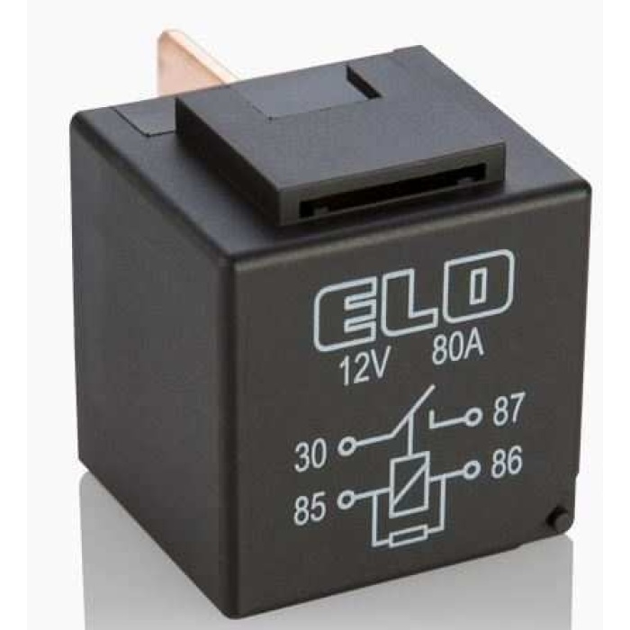 MINI GUC ROLESI DIRENCLI 80A 12V BRAKETLI - ELO 720.180.122