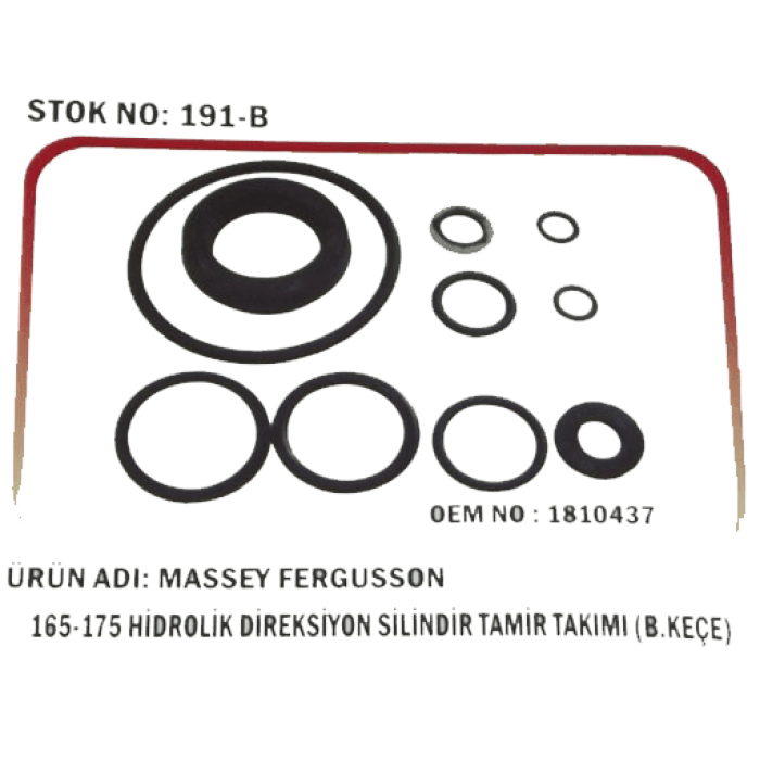 21056 165-175-185 Hidrolik Direksiyon Ön Pompa Lift Tamir Takım Pt321 1810437 Power C-466 - PY-21056