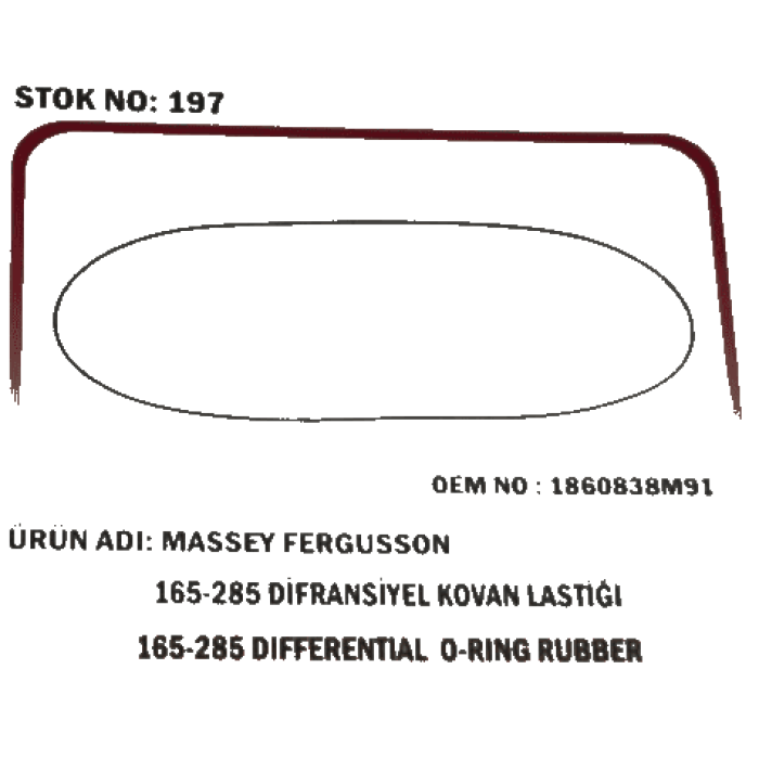 21316 240-255T-285-Hattat-165-65 Diferansiyel Kovan Lastiği 197 1860838M91 Karadeniz C-468 - PY-21316
