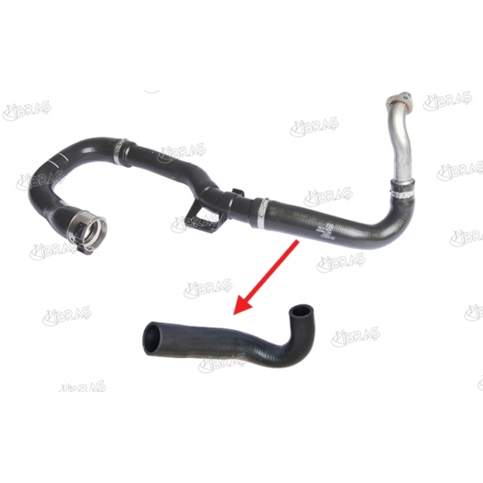 TURBO HORTUMU PLASTIK ve METAL BORU HARIÇ OPEL CORSA D - IBRAS-21346