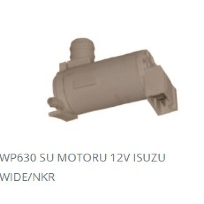 SU FISKIYE MOTORU 12V ISUZU WIDE NKR - DD-TWP630