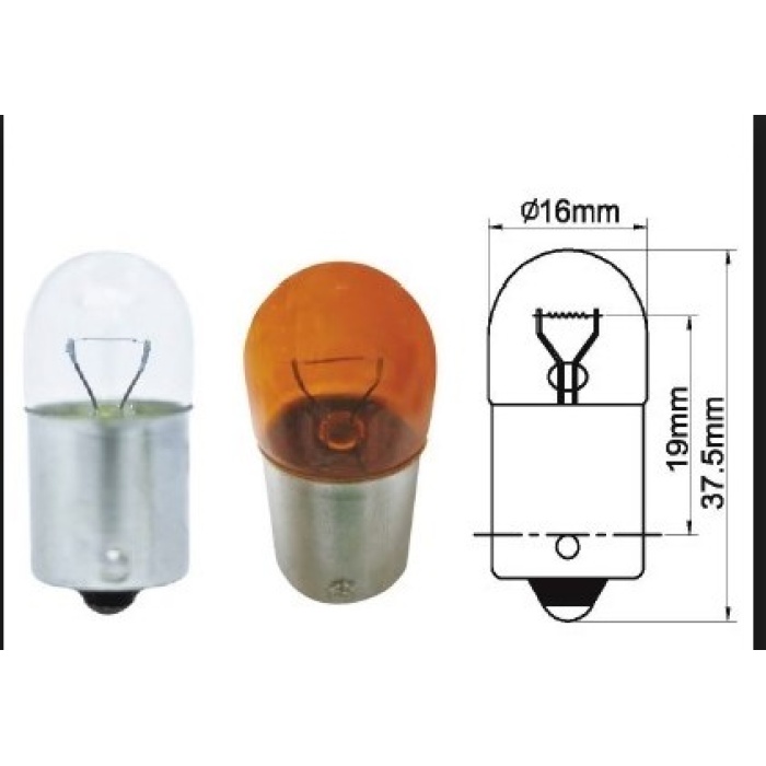 12V 10W 67 HELLA TIPI PARK AMPULU - BLK-A1955W