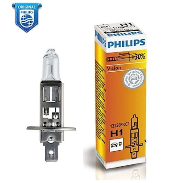 12V H1 AMPUL 55W + %30 FAZLA IŞIK - 12258PRC1