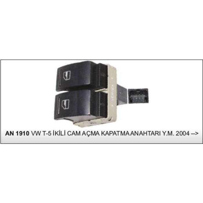 CAM KALDIRMA ANAHTARI VW TRANSPORTER T5 SOL ÇIFTLI - PRA.700902