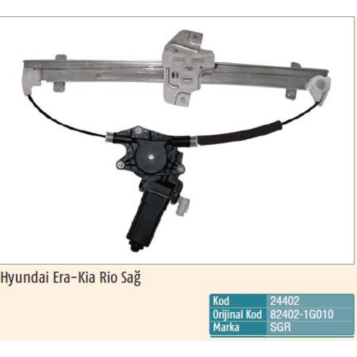 CAM KRIKOSU ELEKTRIKLI SAĞ HYUNDAI ACCENT ERA KIA RIO - S24402