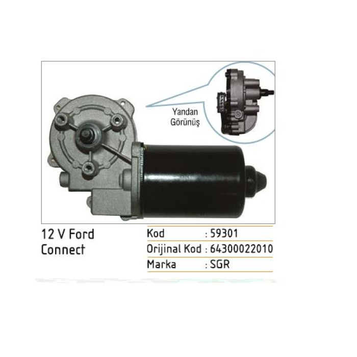 SILECEK MOTORU 12V FORD CONNECT - S56301