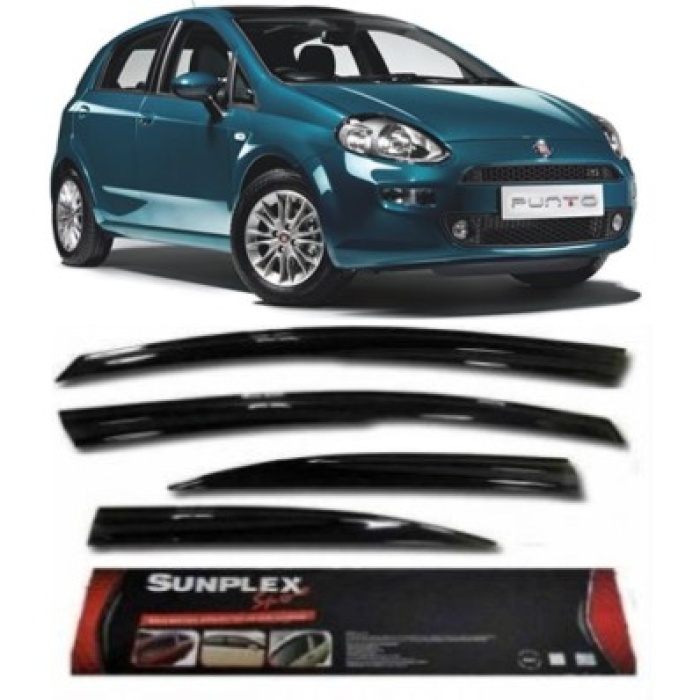 CAM RÜZGARLIĞI FIAT PUNTO 2005-2015 ÖN-ARKA SPORT STYLE - SP-S-06