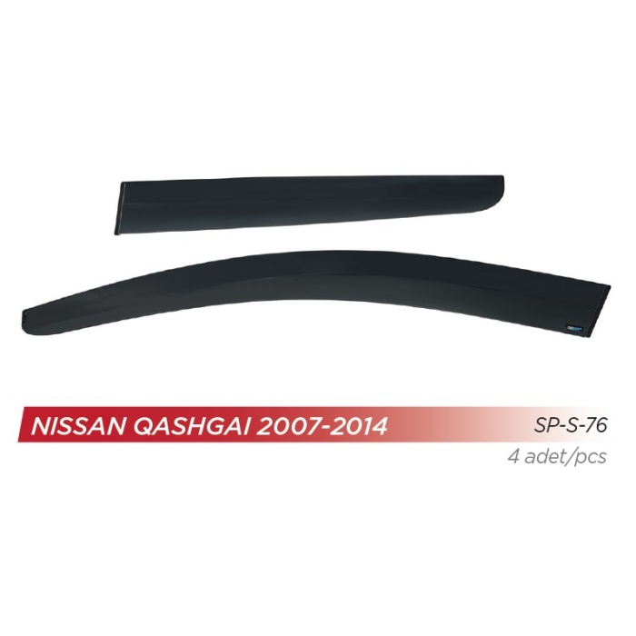 CAM RÜZGARLIĞI NISSAN QASHQAI 2007-2014 ÖN-ARKA SPORT STYLE - SP-S-76