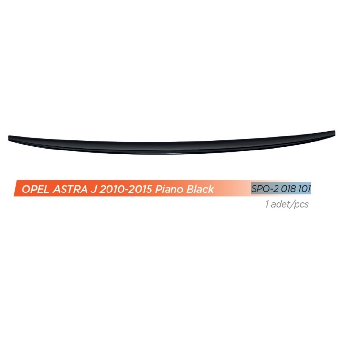 PIANO BLACK SPOILER ARKA OPEL ASTRA J SEDAN 2010-2015 - SPO-2018101