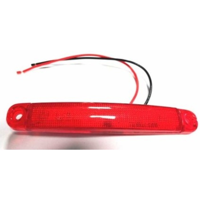 24V 9 LED PARMAK LAMBA KIRMIZI - TAS.005K-24