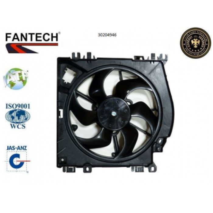 FAN MOTORU CLIO 2008 - CLIO II 2001 - CLIO III 2005 - SYMBOL I 2002 - MODUS 2004 - NISSAN MICRA C C - FANTECH 30204956