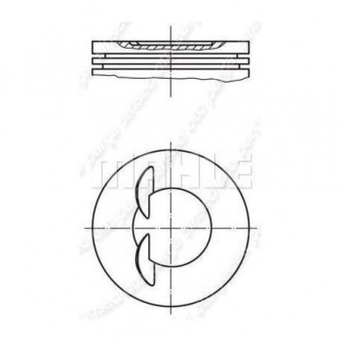 MOTOR PISTON SEGMAN KOMPLE 050 81.00MM VECTRA B ASTRA G ZAFIRA A ASTRA H VECTRA C MERIVA A Z18XE X18XE1 - MAHLE 0117001