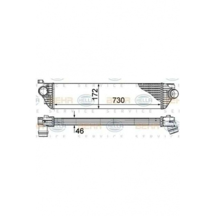 INTERCOOLER  R.MASTER III - MOTORTEC RNT0604