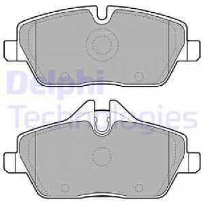 ON FREN BALATASI E87 BMW 1 116I-118D-120I 09-04-- - DELPHI LP1923