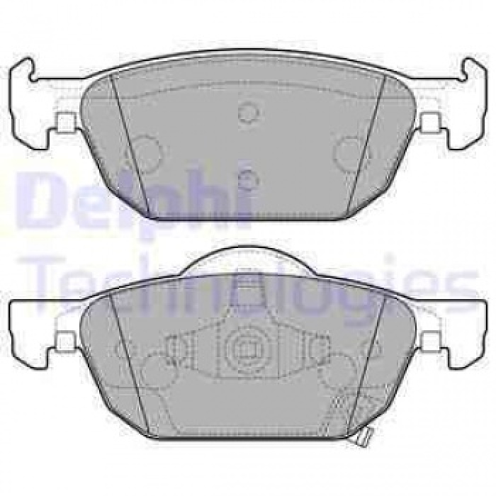 FREN BALATASI ON HONDA ACCORD 2008-2013 HONDA CIVIC HATCHBACK 2012-- - DELPHI LP2144