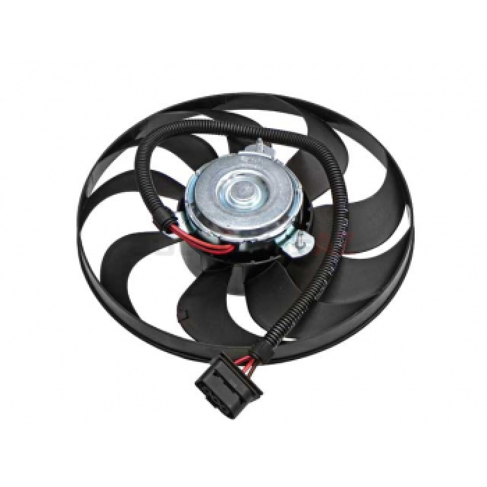 FAN MOTORU 150 - 60W 290mm GOLF IV 98-06 BORA 99-05 POLO - CLASSIC 04-08 A3 97-03 TT 99-06 CORDOBA 03-09 IBIZA 02-10 LEON 00-06 TOLEDO 99-04 FABIA 00-08 OCTAVIA 97-11 - FEBI 14744