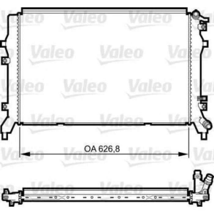 MOTOR RADYATORU TIGUAN 1.4 TSI 2010-- - VALEO 735375