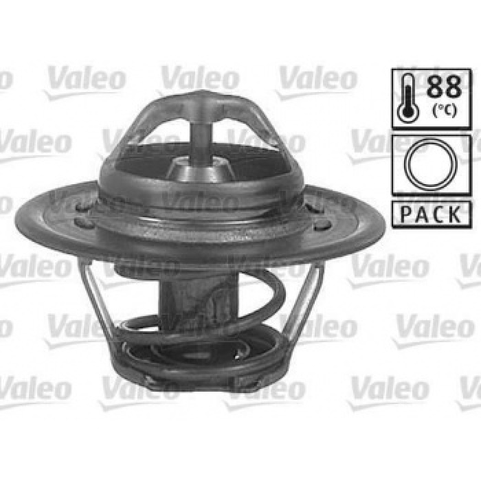 TERMOSTAT 87°C° BORA CADDY GOLF PASSAT POLO T5 SHARAN OCTAVIA FABIA TOLEDO IBIZA CORDOBA A3 A4 A6 - VALEO 820028